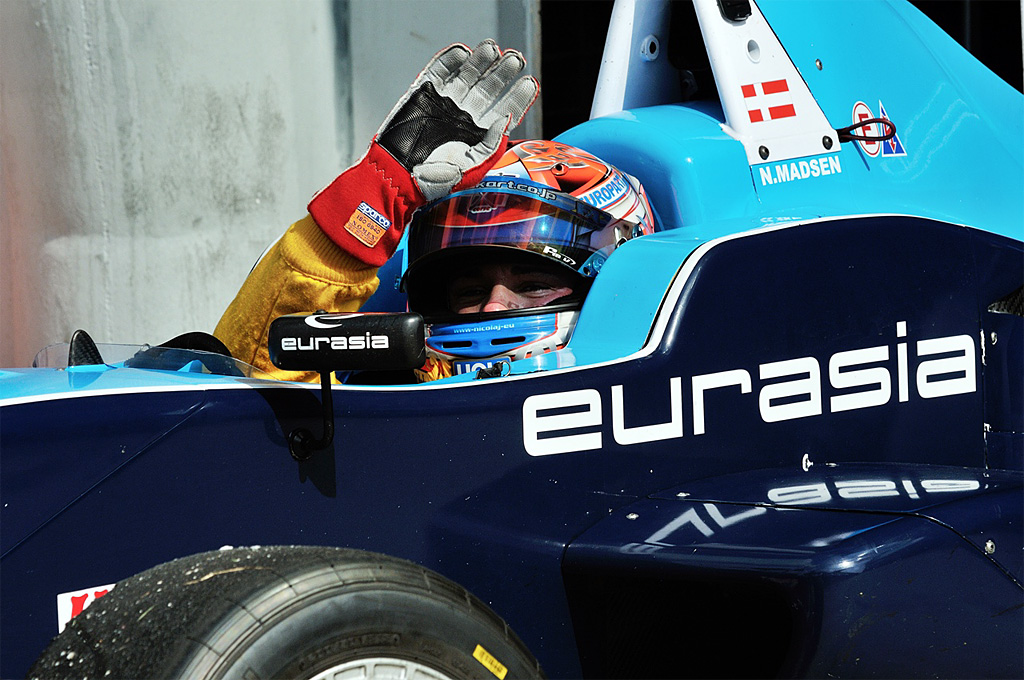 Fra testen på Sepang